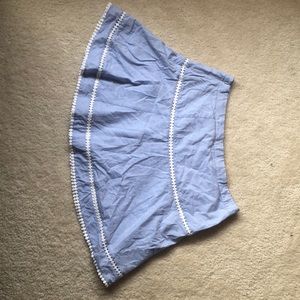 Light blue White House black market skirt